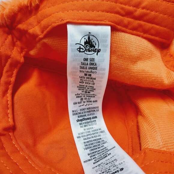 Disney Turning Red Panda Hat Adult Adjustable Plush Baseball Cap - Picture 8 of 8